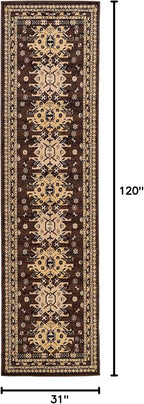 Unique Loom Taftan Collection Border Geometric Tribal Inspired Design Area Rug - Image 2