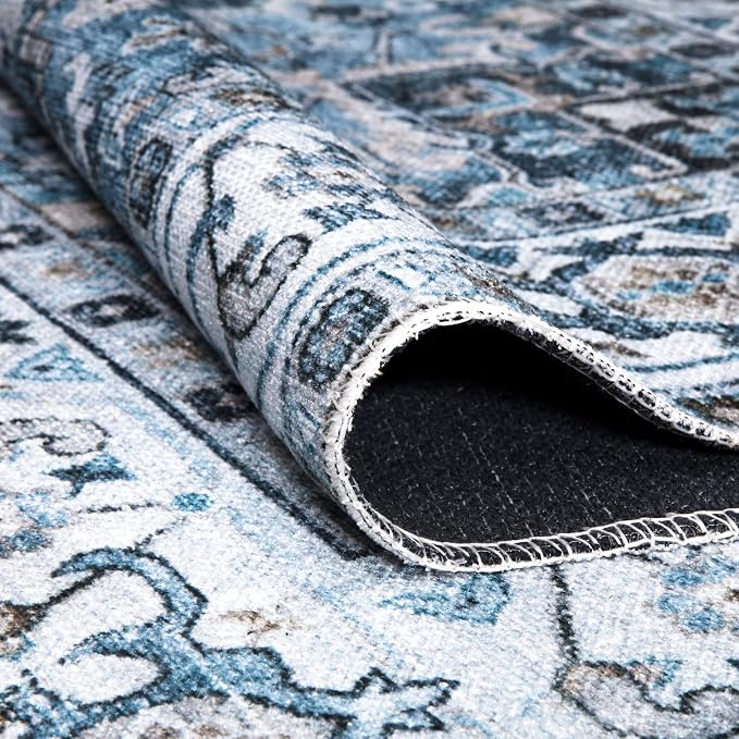Bloom Rugs Caria Washable Non-Slip 6x9 Rug - Image 4