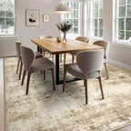 6x9 Machine Washable Area Rug for Living Room, Kids and Pets Friendly for - Image 8