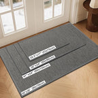 LEKEEPGO Door Mat 36"x59", Non Slip Door Mat Indoor Entrance, Rubber Backing - Image 2