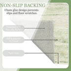 MUJOO 8x10 Area Rugs, Washable Rugs - Image 5