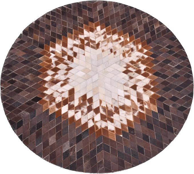 Round Area Rug – Soft and Durable Floor Mat by SNALFEHOME