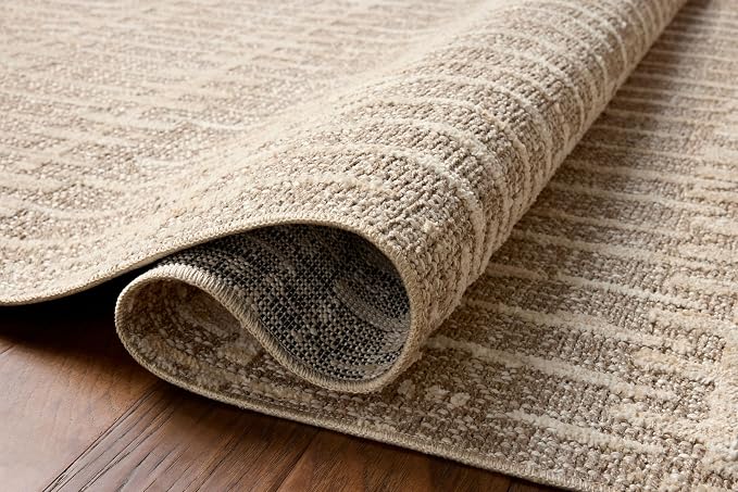 Loloi Amber Lewis Bexley Collection BEX-02 Taupe/Natural 11'-6" x 15' Area Rug - Image 3