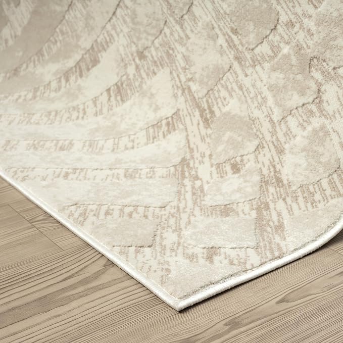 Abani Terra Cream Area Rug for Living Room, Bedroom - Image 6