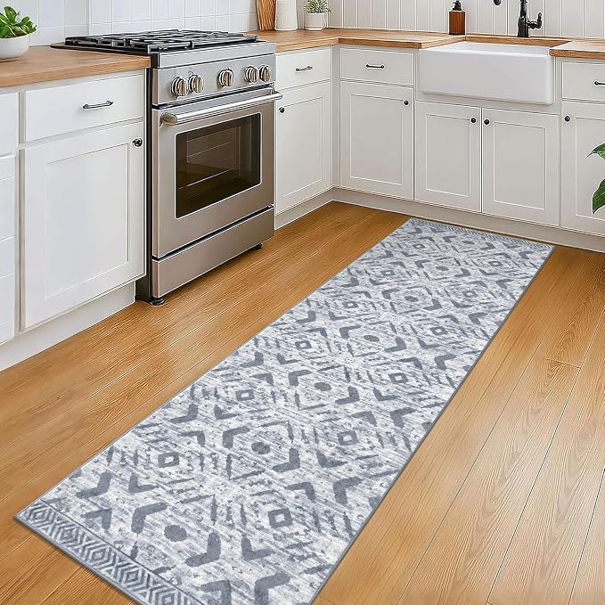 KILOCOCO Boho Kitchen Runner Rug 2x6 Washable Runner Rug, Soft Runners - Image 6