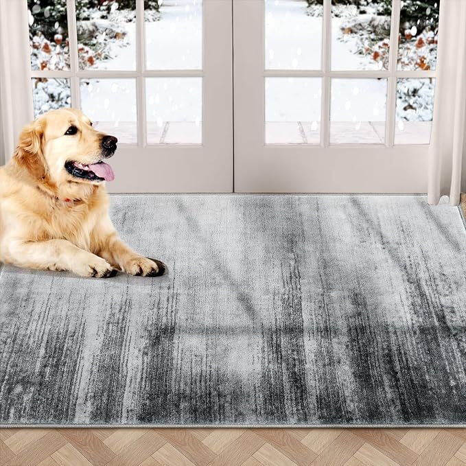 COMSLE Door Mat Soft Absorbent Indoor Front Entryway Rug Machine Washable - Image 9