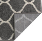 Rugs.com Lattice Frieze Collection Rug – 2' x 3' Dark Gray Medium Rug Perfect - Image 8