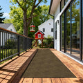 jxgzyy Runner Rug 3'11" x 9'10", Commercial Front Door Mat, Heavy Duty Indoor by jxgzyy