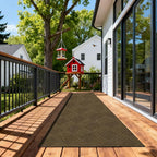 jxgzyy Runner Rug 3'11" x 9'10", Commercial Front Door Mat, Heavy Duty Indoor by jxgzyy