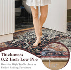 Moynesa Tiger Washable Area Rugs - Image 5