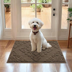 COSY HOMEER Door Mat 20”x32”, Absorbent Dirt Trapper Entryway Rugs, Non-Slip - Image 9