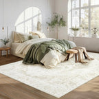 6x9 Area Rugs Washable Rugs for Living Room, Vintage Boho Rug Non-Slip Soft - Image 7
