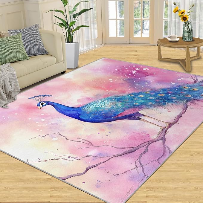 Peacock Rugs for Living Room - Image 2