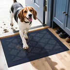 COSY HOMEER Non-Slip Door Mat 20"x32", Entryway Rugs Low Profile Absorbent Dirt by COSYHOMEER
