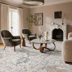 GENIMO 10x13 Area Rugs for Living Room, Non Slip Machine Washable Vintage Rugs - Image 7