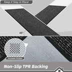 BEQHAUSE 20"x32" Entryway Rug Indoor Door Mat Non-Slip Washable, Hallway Rugs - Image 4