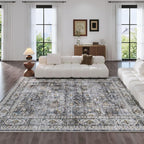 Rugcomf Living Room Rug 6x9 Rug Machine Washable Boho Soft Area Rug Non Slip - Image 7