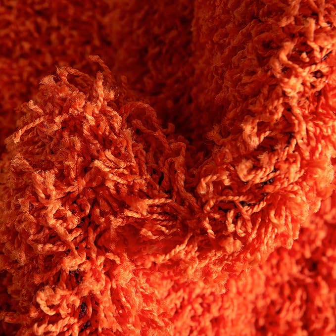 Unique Loom Solid Shag Collection Area Rug - Image 8