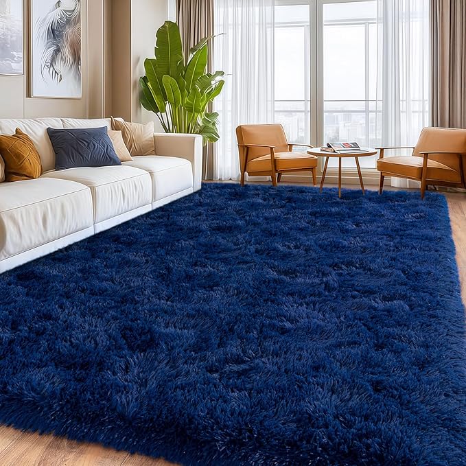 Extra Large Fuzzy Rug Fluffy Rug - Image 2