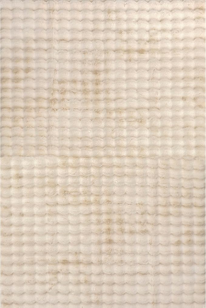 nuLOOM 7'6' x 9'6' Cozy Plush Area Rug, Machine Washable, Soft Fluffy Shag - Image 5