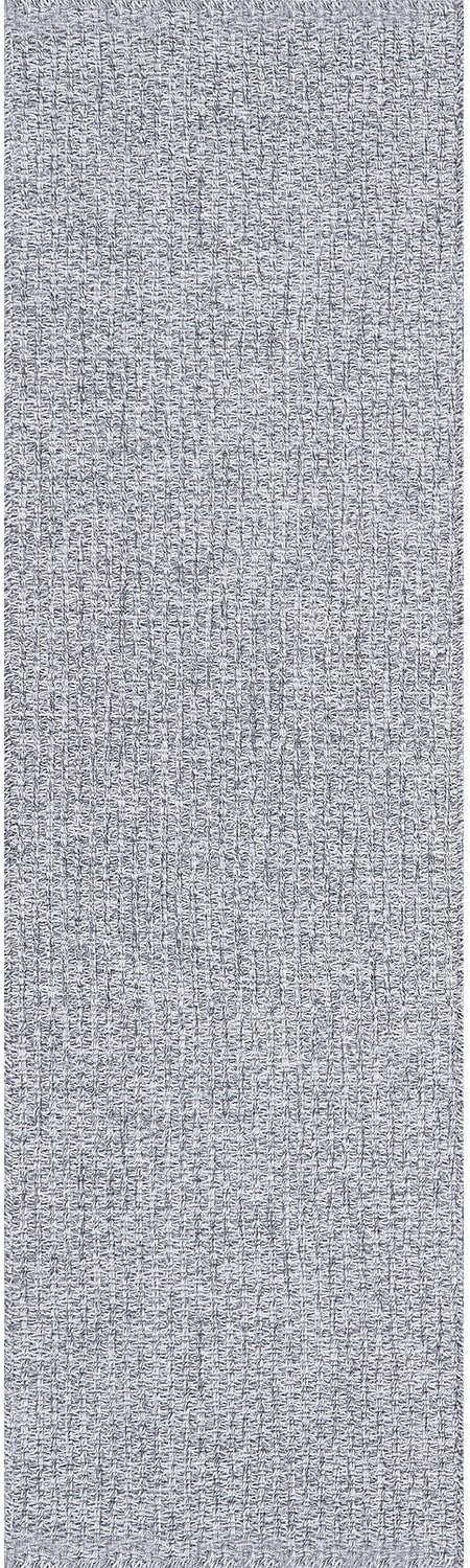 Easy Jute Rugs 2x7 Gray Color Living Room Indoor Outdoor Runner Rug - Image 2