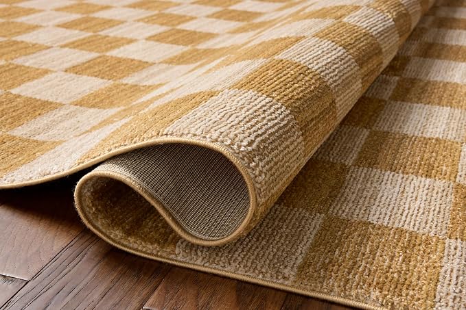 Loloi Chris Loves Julia Calvin Collection CLV-01 Apricot/Ivory 9'-6" x 12'-6" - Image 4