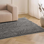 Chenille Absorbent Front Door Mat 48" x 30", Dog Door Mat - Image 8