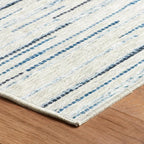 Dash & Albert Elwood Blue Machine Washable Rug, 2 X 3 Feet - Image 5
