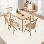 8x10 Area Rug Living Room: Washable Boho Geometric Moroccan Rug Neutral Modern - Image 7