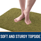 OLANLY Dog Door Mat for Muddy Paws 36x24, Absorbs Moisture and Dirt, Absorbent - Image 4