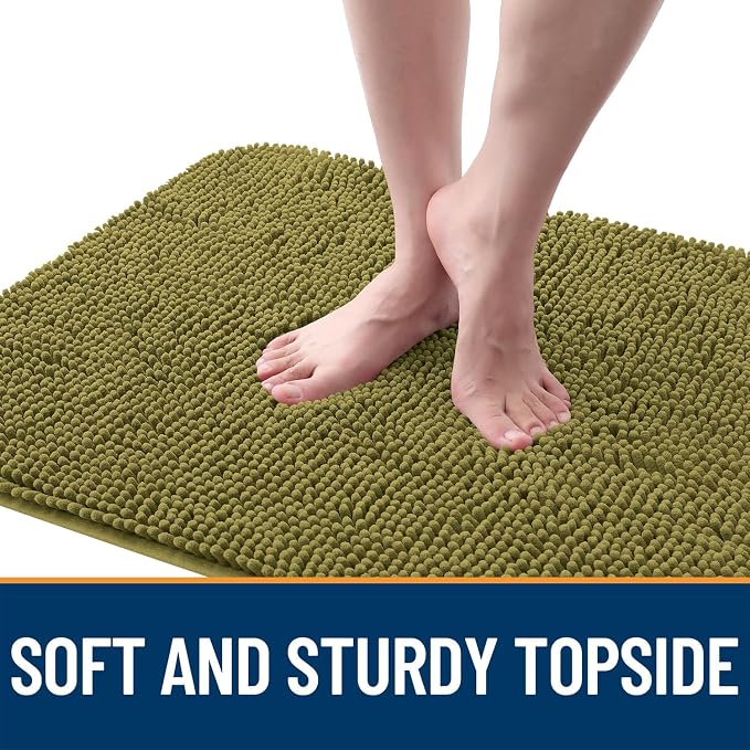 OLANLY Dog Door Mat for Muddy Paws 24x16, Absorbs Moisture and Dirt, Absorbent - Image 4
