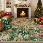 Washable Area Rugs 3'x5' Non-Slip Modern Abstract Soft - Image 9