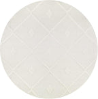 Antep Rugs Palafito 5x5 Geometric Shag Diamond High-Low Pile Textured Indoor - Image 3