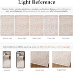 Pink Area Rug 9x12 Machine Washable Large Vintage Living Room Distressed Non - Image 2