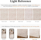 Pink Area Rug 5x7 Machine Washable Vintage Living Room Distressed Non Slip - Image 2