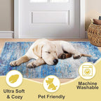 COMSLE Door Mat Soft Absorbent Indoor Front Entryway Rug Machine Washable - Image 2