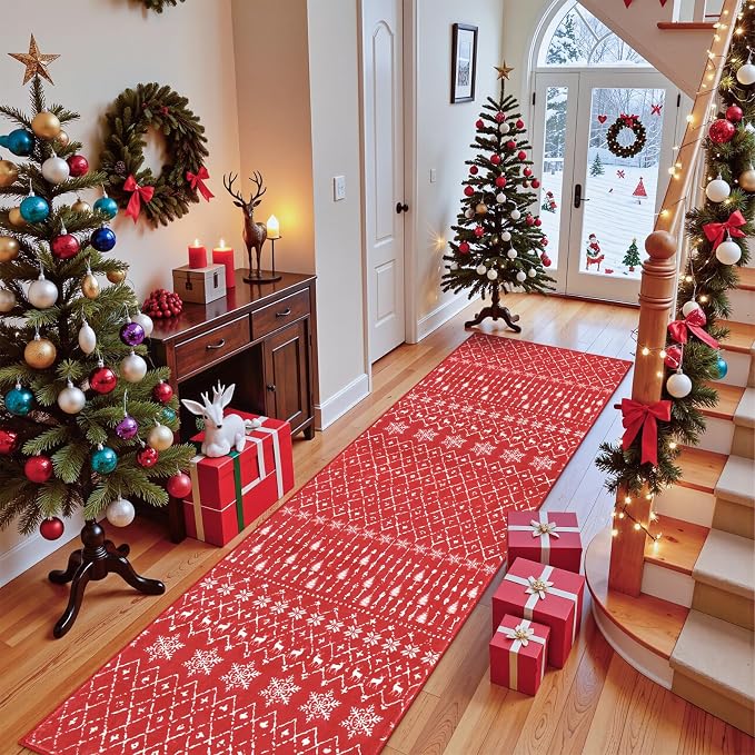 Lahome Christmas Runner Rug 2x6 - Image 2