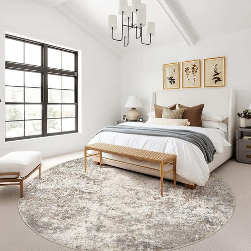 10ft Round Area Rug Living Room Rugs - Image 2
