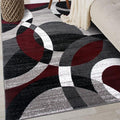 Rugshop Contemporary Abstract Circles Perfect by Rugshop