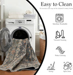 Area Rug Non Slip Machine Washable Ultra Soft Living - Image 3