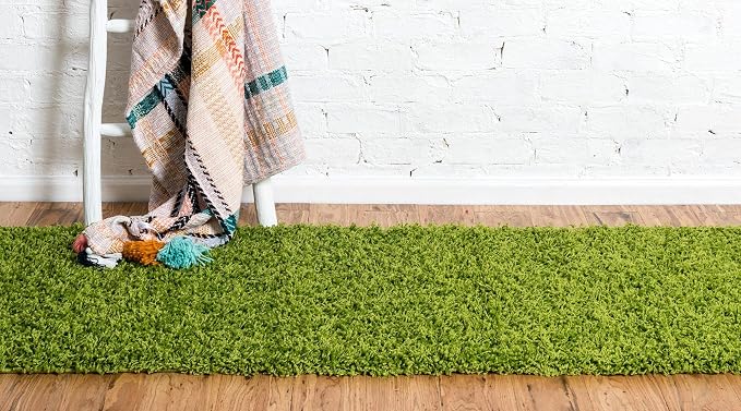 Unique Loom Solid Shag Collection Area Rug - Image 5