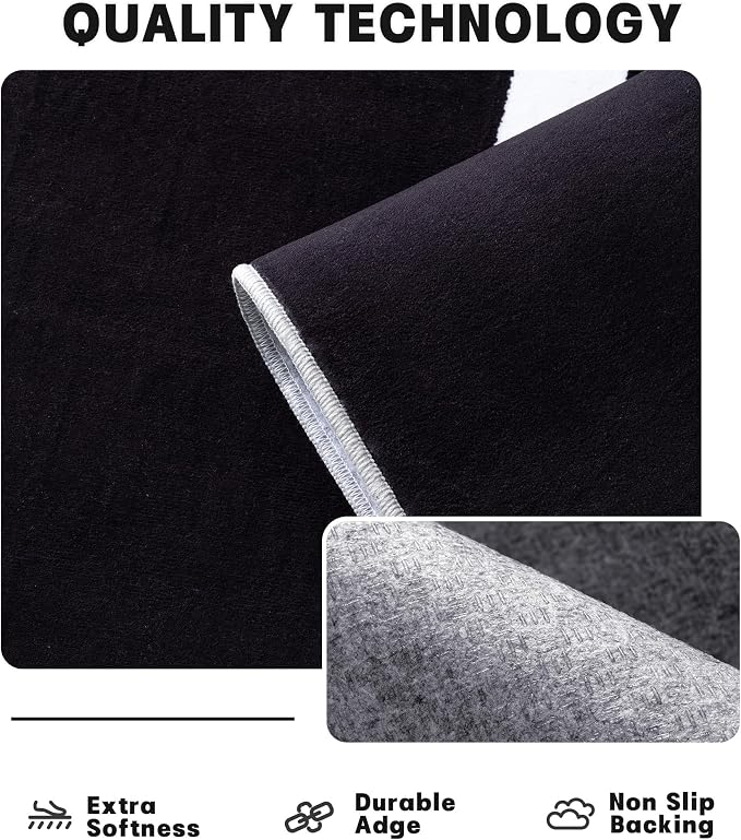 YIHOUSE Modern Washable Area Rug - Image 7