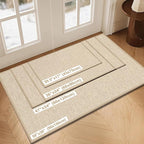 LEKEEPGO Door Mat 36"x59", Non Slip Door Mat Indoor Entrance, Rubber Backing - Image 2