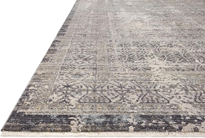 Loloi Amber Lewis Alie Collection ALE-04 Sky/Stone 2'-3'' x 3'-10'', .13'' Pile - Image 8