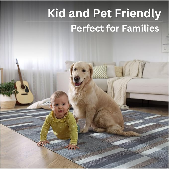 Bloom Rugs Washable Non-Slip 8' x 10' Rug - Image 10