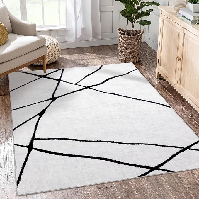 YIHOUSE 5x7 Washable Living Room Rug by YIHOUSE