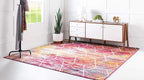 Unique Loom Trellis Frieze Collection Area Rug - Image 3