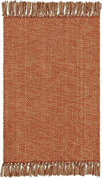 Collive Long Hallway Rug, 2.6' x 7', Washable Indoor Entryway Rug, Terracotta - Image 8