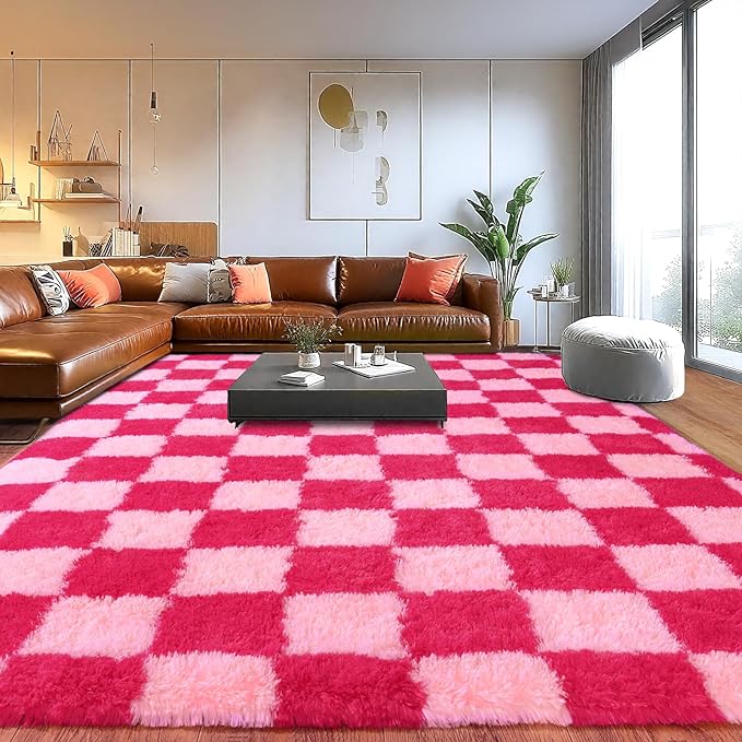 Area Rugs for Living Room, Soft Shaggy Carpets for Living Room, Fuzzy Rugs for by Isdook