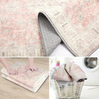 6’x9’ Washable Area Rugs for Living Room Bedroom Foldable Low Pile Non Slip - Image 8